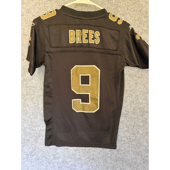 Reebok Other - Reebok New Orleans Saints Drew Brees Super Bowl XLIV Jersey Kids Small Black 9